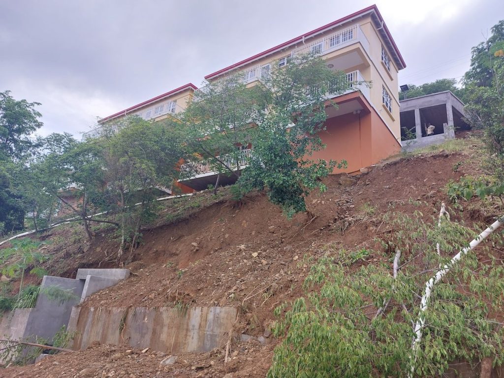 Joes Hill project mudslides